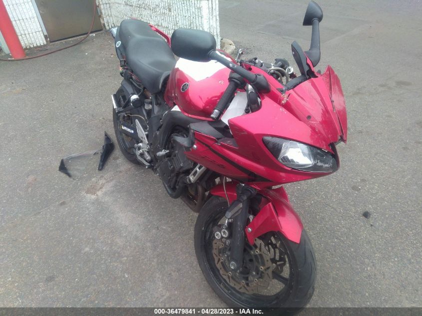 2007 YAMAHA FZ6 SHG - JYARJ13E27A001555