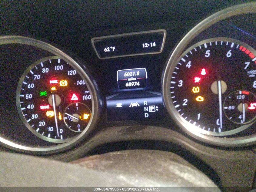 2013 MERCEDES-BENZ M-CLASS ML 350 - 4JGDA5HB0DA221837