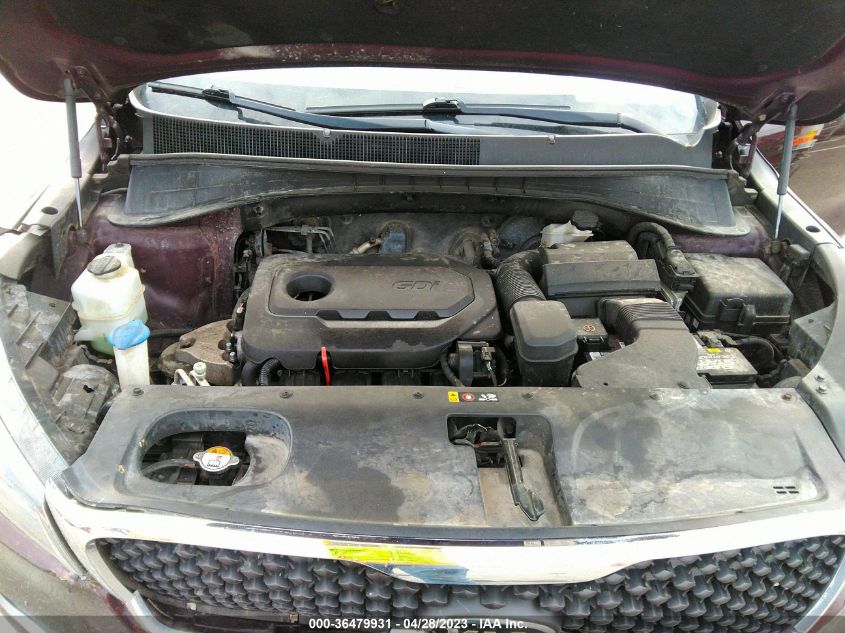 2016 KIA SORENTO LX - 5XYPGDA32GG067651