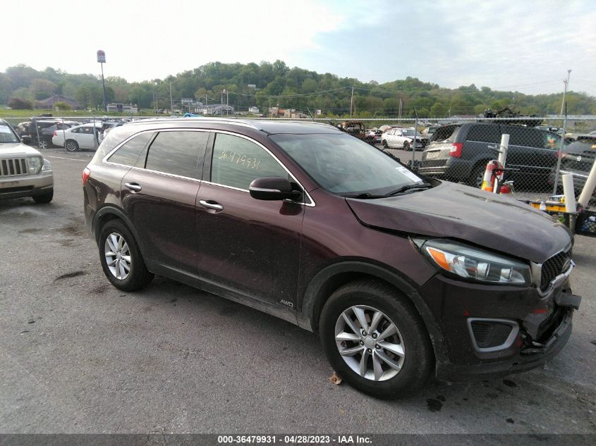 2016 KIA SORENTO LX - 5XYPGDA32GG067651