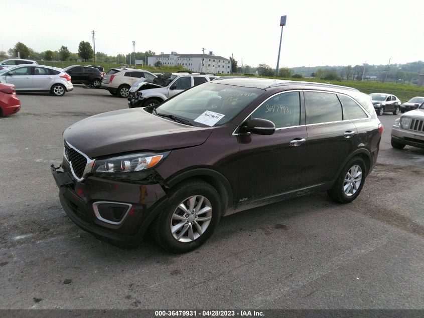 2016 KIA SORENTO LX - 5XYPGDA32GG067651