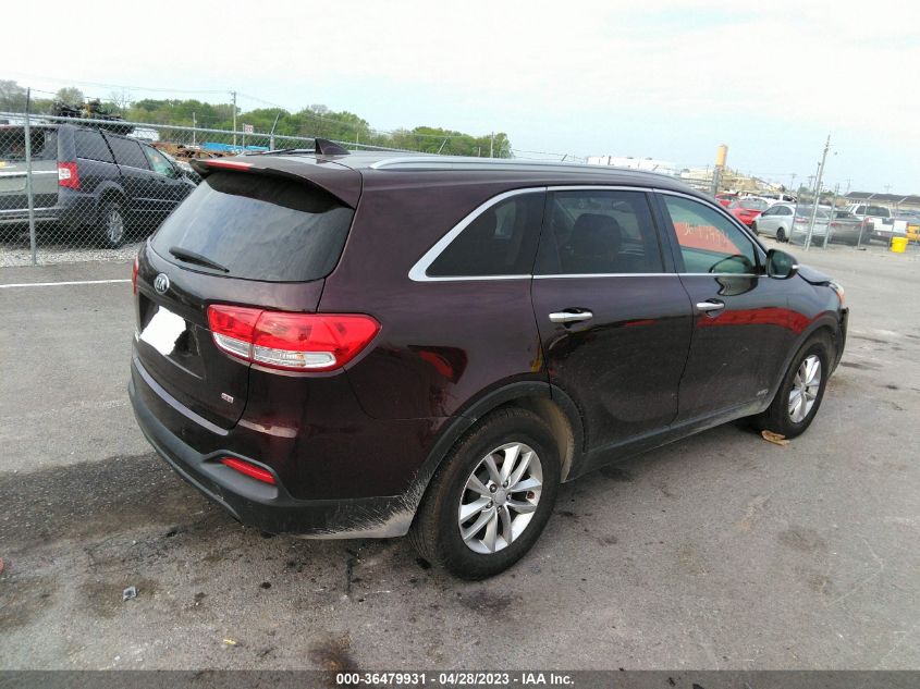 2016 KIA SORENTO LX - 5XYPGDA32GG067651