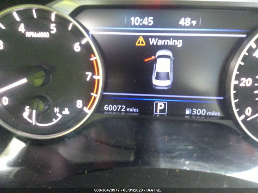 2019 NISSAN ALTIMA 2.5 SR - 1N4BL4CVXKC132592