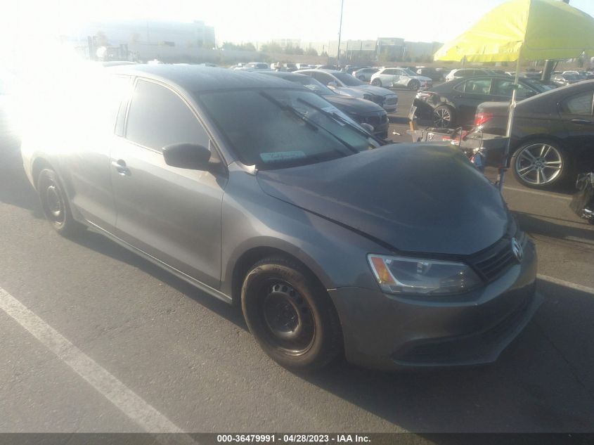 2014 VOLKSWAGEN JETTA SEDAN S - 3VW2K7AJ4EM287296