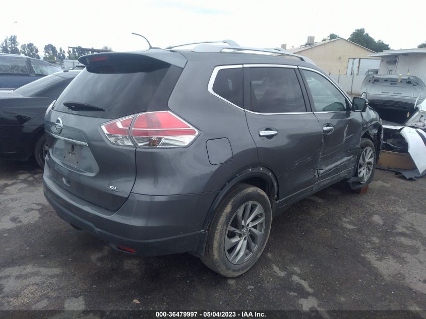 2015 NISSAN ROGUE SL - 5N1AT2MT9FC783835
