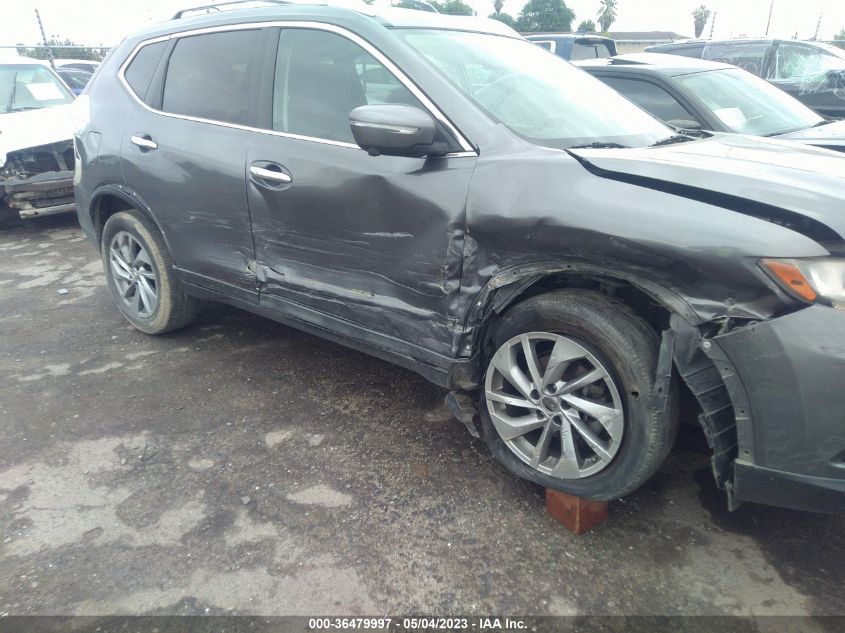 2015 NISSAN ROGUE SL - 5N1AT2MT9FC783835