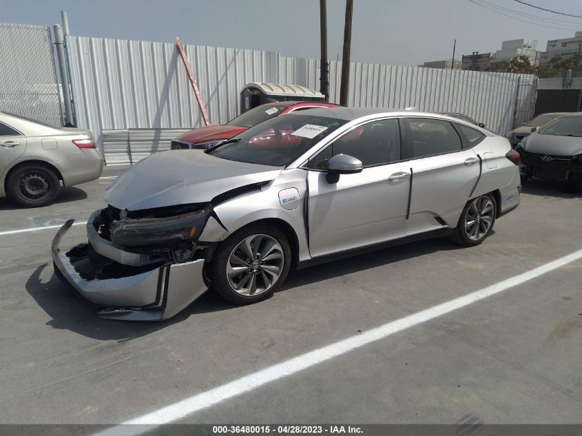 2018 HONDA CLARITY PLUG-IN HYBRID JHMZC5F12JC002455