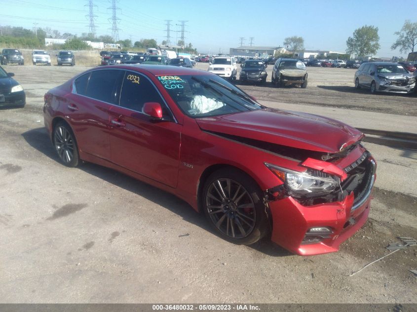 2017 INFINITI Q50 RED SPORT 400 - JN1FV7AR9HM870886