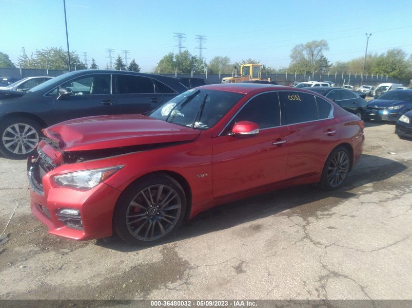 2017 INFINITI Q50 RED SPORT 400 - JN1FV7AR9HM870886