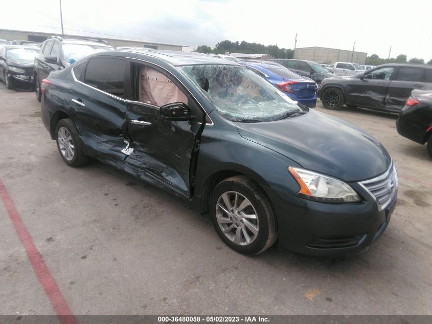 2015 NISSAN SENTRA SV - 3N1AB7APXFY299890