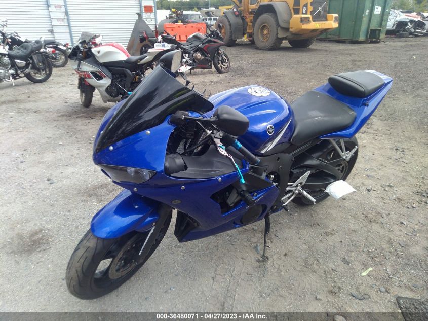 2004 YAMAHA YZFR6 L - JYARJ06E44A014017