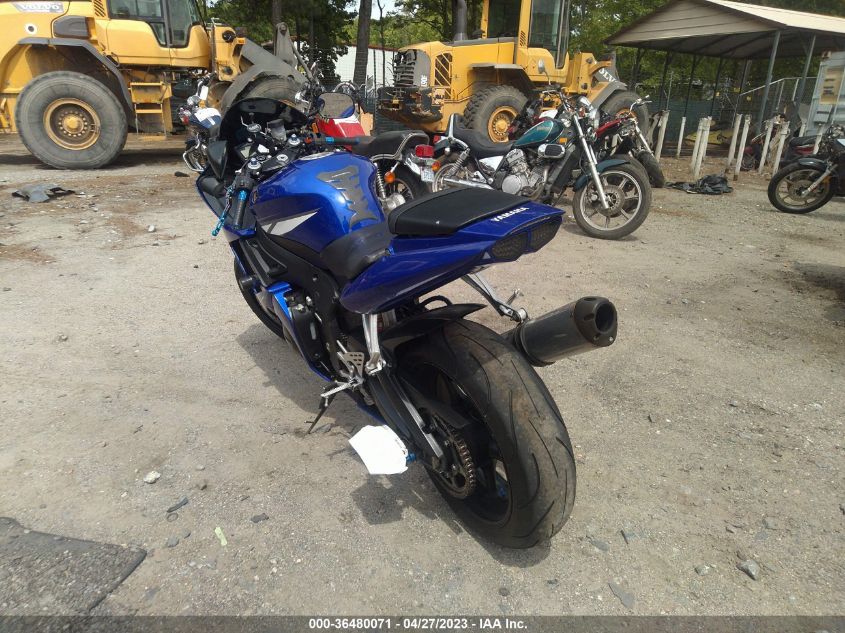 2004 YAMAHA YZFR6 L - JYARJ06E44A014017