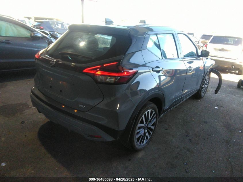 2022 NISSAN KICKS SV - 3N1CP5CV8NL519579