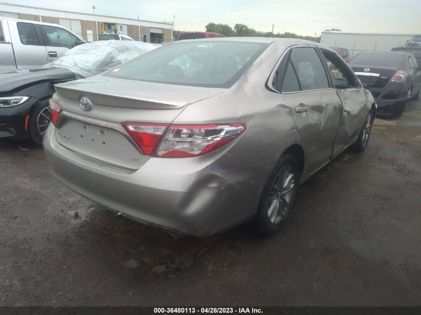 2016 TOYOTA CAMRY XLE/SE/LE/XSE - 4T1BF1FK0GU211560
