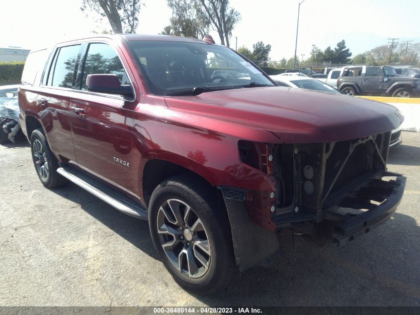 2017 CHEVROLET TAHOE LS - 1GNSCAKC0HR322522