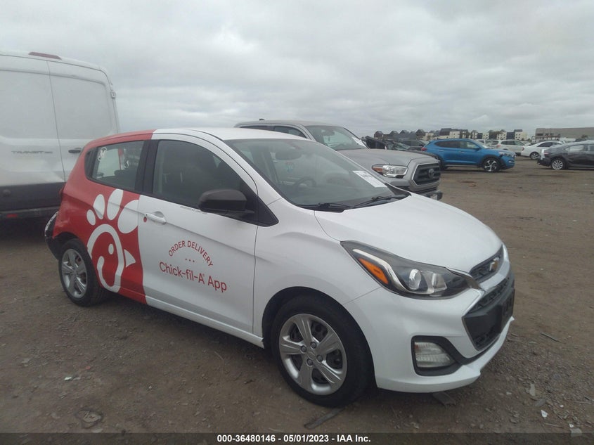 VIN KL8CB6SA7LC449574 2020 CHEVROLET SPARK LS