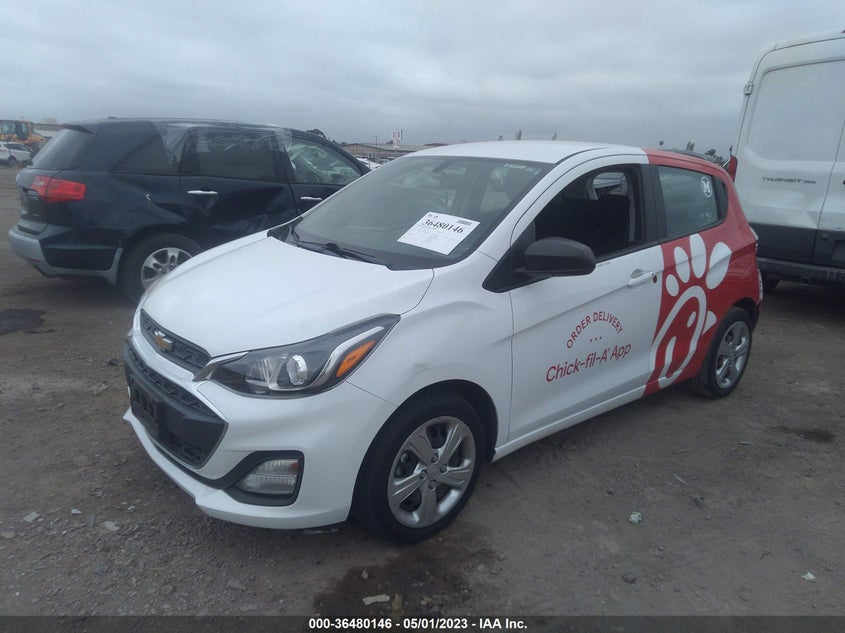 VIN KL8CB6SA7LC449574 2020 CHEVROLET SPARK LS
