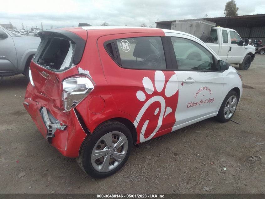 VIN KL8CB6SA7LC449574 2020 CHEVROLET SPARK LS