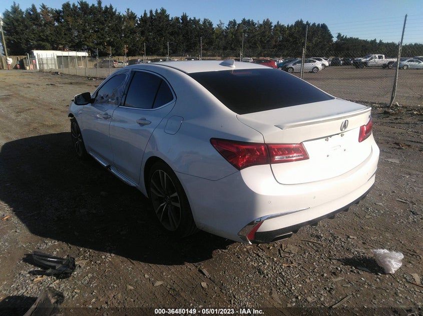 VIN 19UUB2F88KA007040 2019 ACURA TLX W/ADVANCE PKG