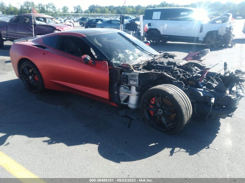 2015 CHEVROLET CORVETTE Z51 3LT - 1G1YM2D76F5102224