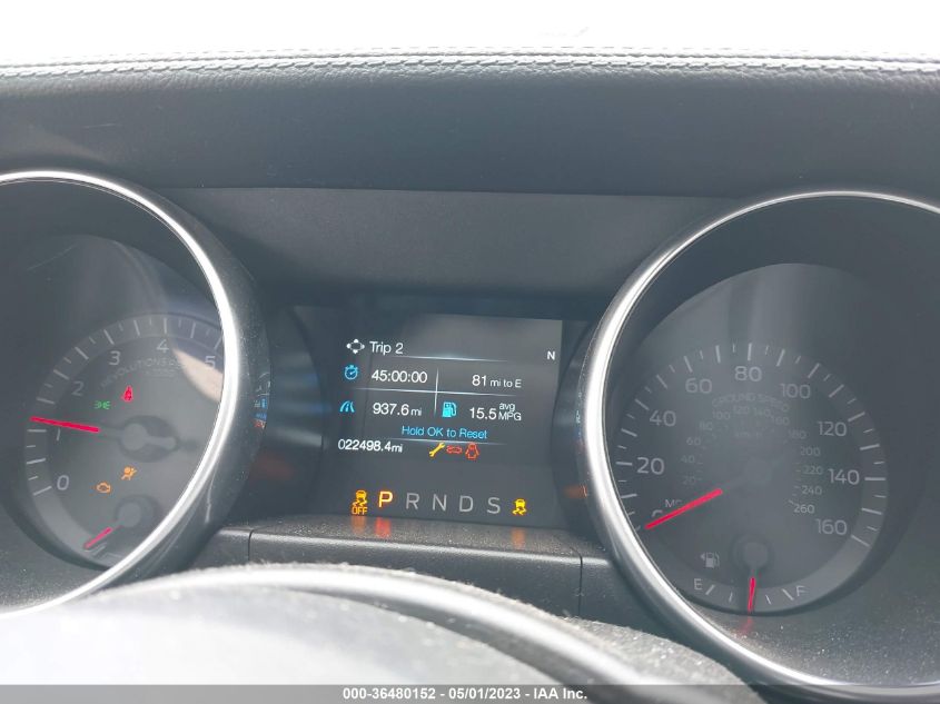 2019 FORD MUSTANG ECOBOOST - 1FA6P8TH8K5118847