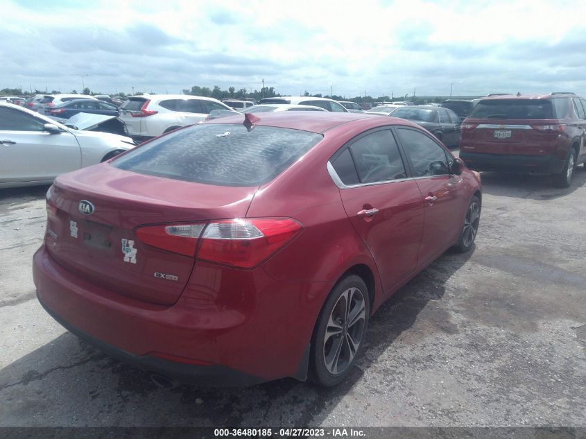 2014 KIA FORTE EX - KNAFX4A8XE5085373