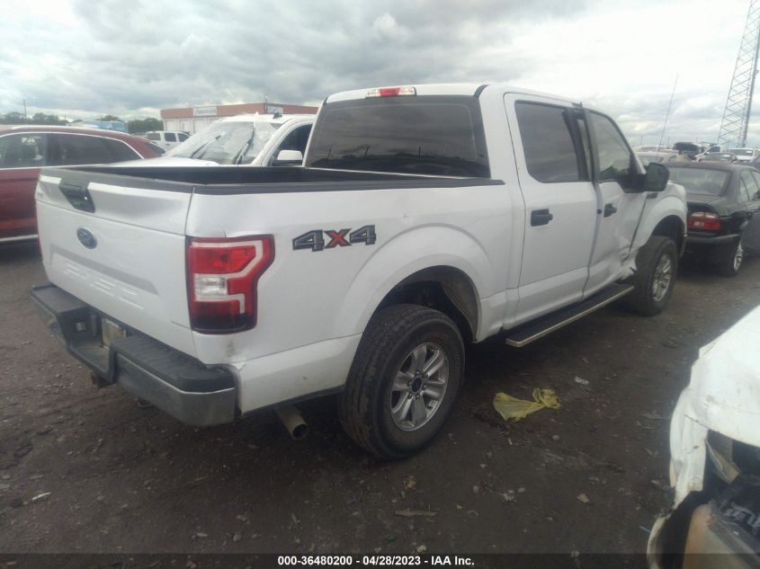 2018 FORD F-150 XL/XLT/LARIAT - 1FTEW1E54JKF43579