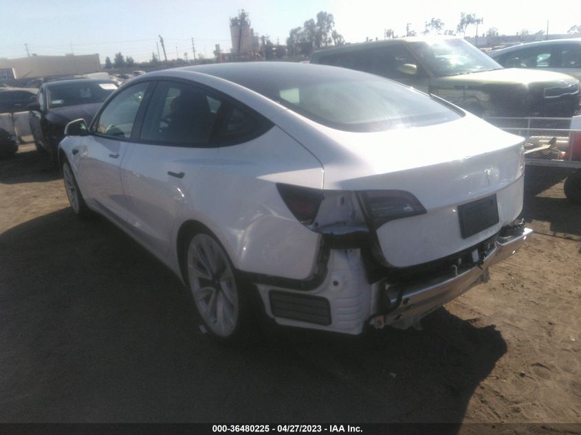 2021 TESLA MODEL 3 STANDARD RANGE PLUS - 5YJ3E1EA8MF028707