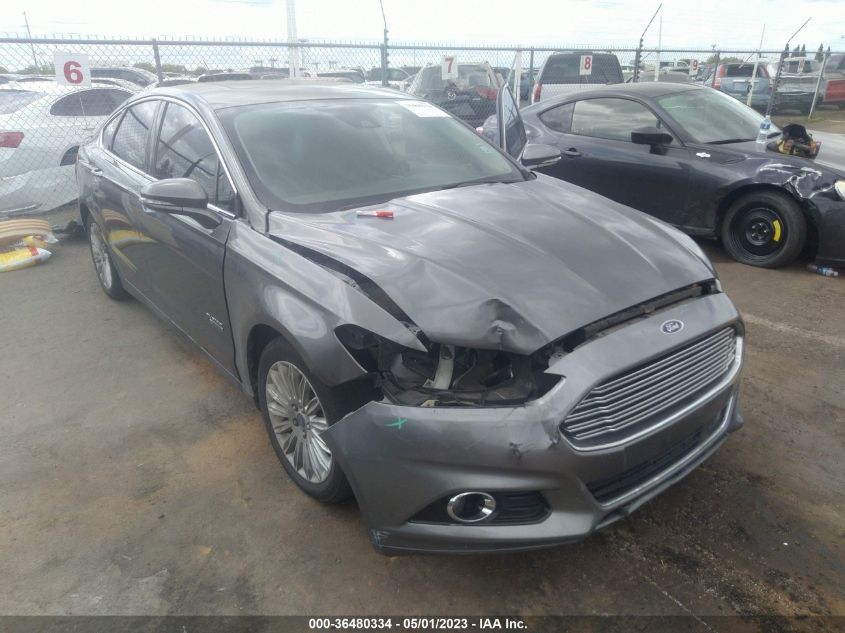 2014 FORD FUSION ENERGI TITANIUM - 3FA6P0SUXER299435