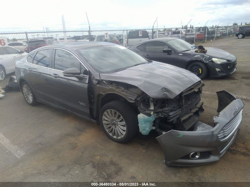 2014 FORD FUSION ENERGI TITANIUM - 3FA6P0SUXER299435