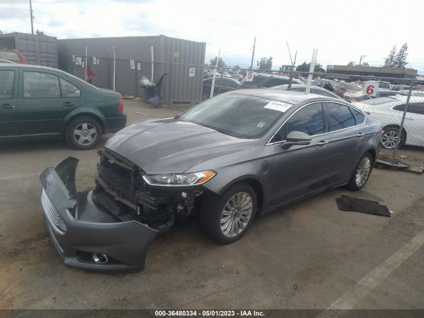 2014 FORD FUSION ENERGI TITANIUM - 3FA6P0SUXER299435