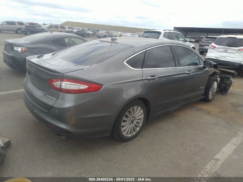 2014 FORD FUSION ENERGI TITANIUM - 3FA6P0SUXER299435