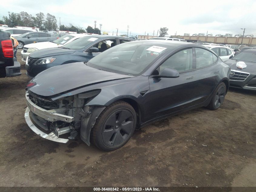 2021 TESLA MODEL 3 STANDARD RANGE PLUS - 5YJ3E1EA7MF028505