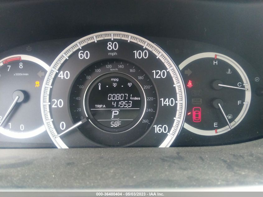 2014 HONDA ACCORD SEDAN EX-L - 1HGCR2F83EA075211