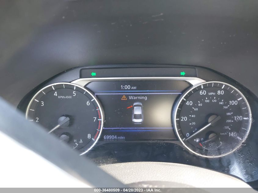 2019 NISSAN ALTIMA 2.5 S - 1N4BL4BVXKC203081