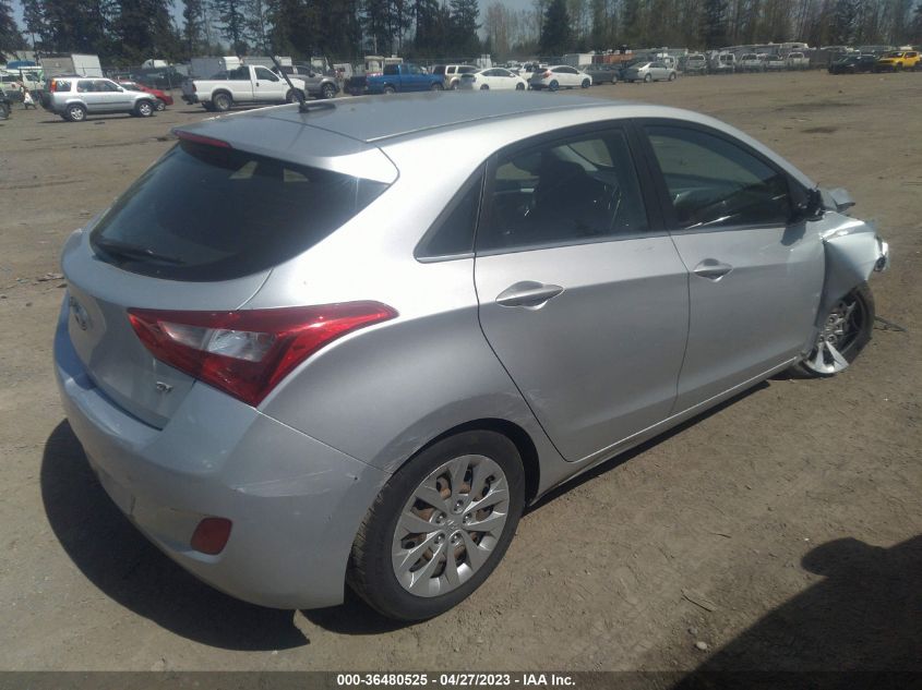 2016 HYUNDAI ELANTRA GT - KMHD35LH3GU280812