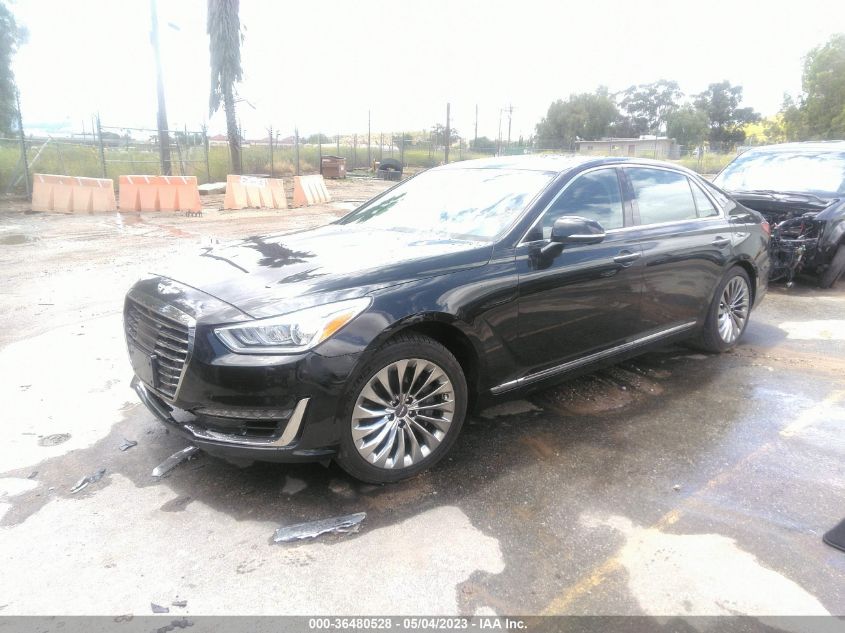 2018 GENESIS G90 3.3T PREMIUM KMHG34JAXJU038779