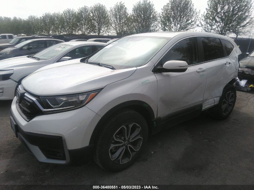 2021 HONDA CR-V EX-L - 2HKRW2H86MH678224