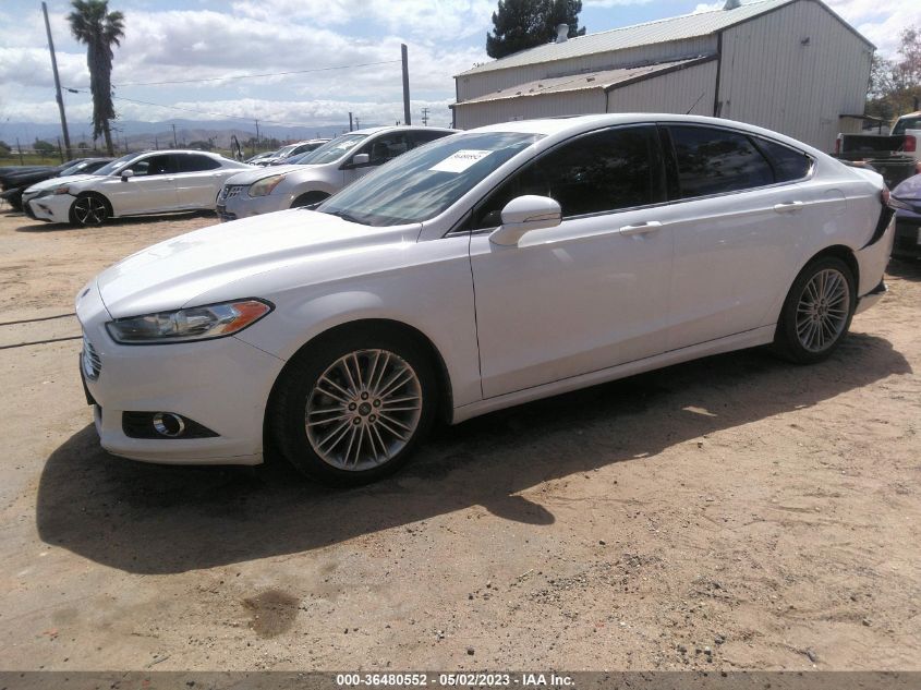 2014 FORD FUSION SE - 3FA6P0HDXER151406