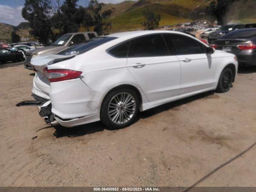 2014 FORD FUSION SE - 3FA6P0HDXER151406