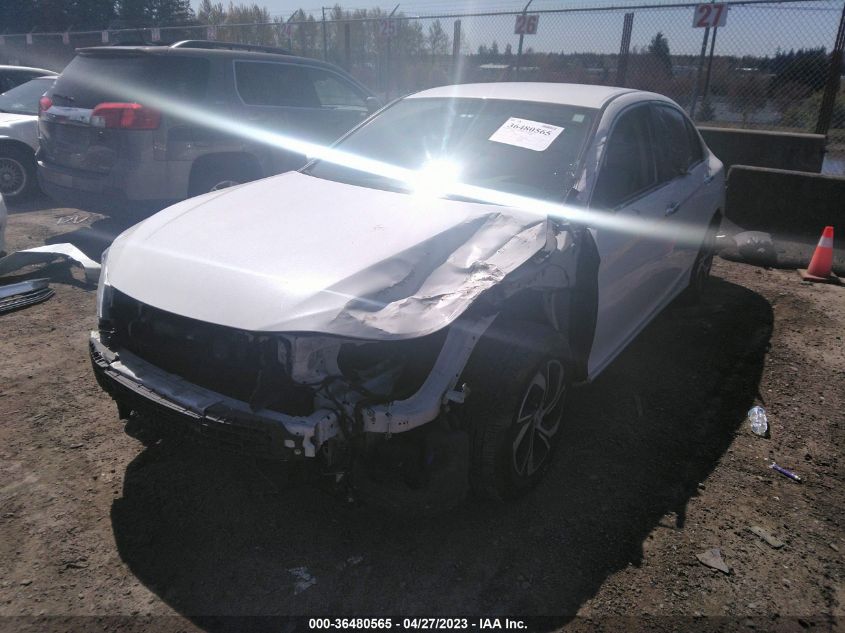 2017 HONDA ACCORD SEDAN LX - 1HGCR2F39HA214525