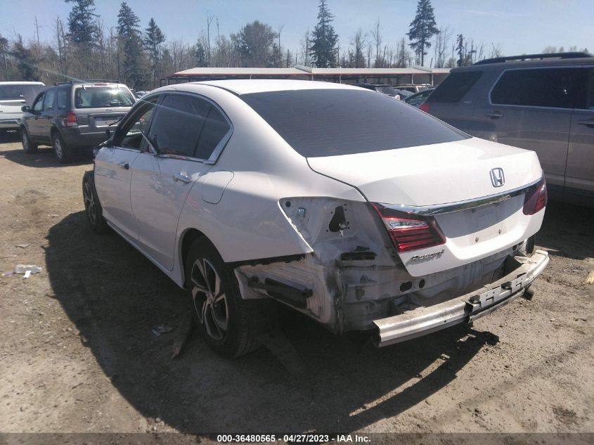 2017 HONDA ACCORD SEDAN LX - 1HGCR2F39HA214525