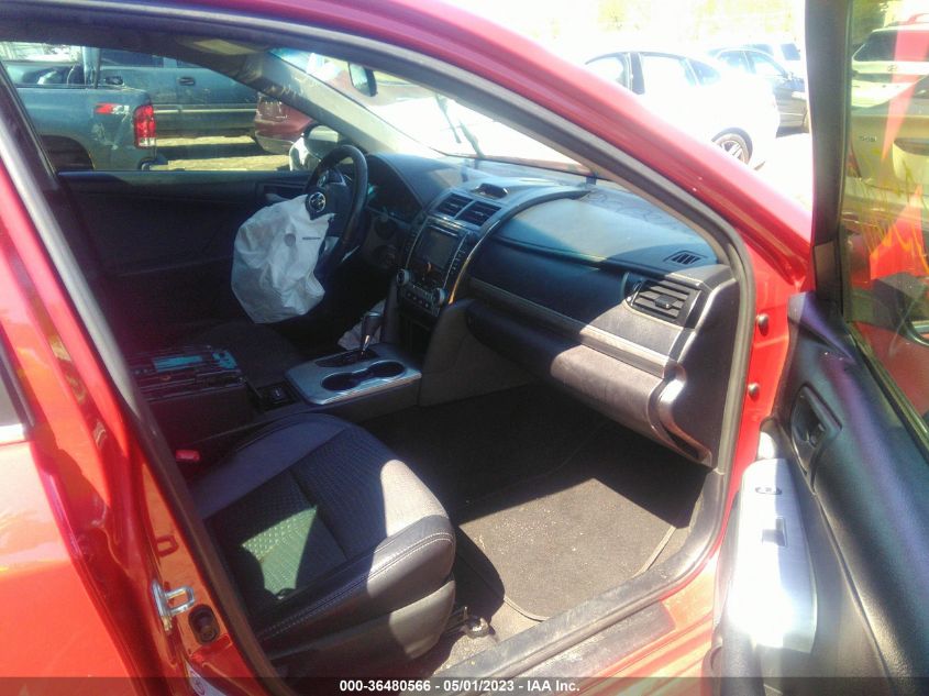 2014 TOYOTA CAMRY L/LE/XLE/SE/SE SPORT - 4T1BF1FK2EU760237