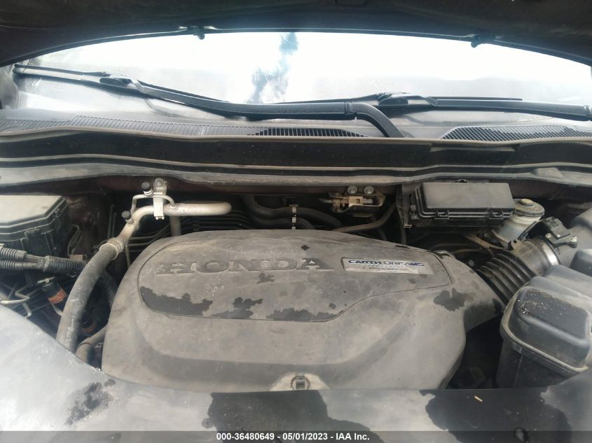 2016 HONDA PILOT EX - 5FNYF5H3XGB008843