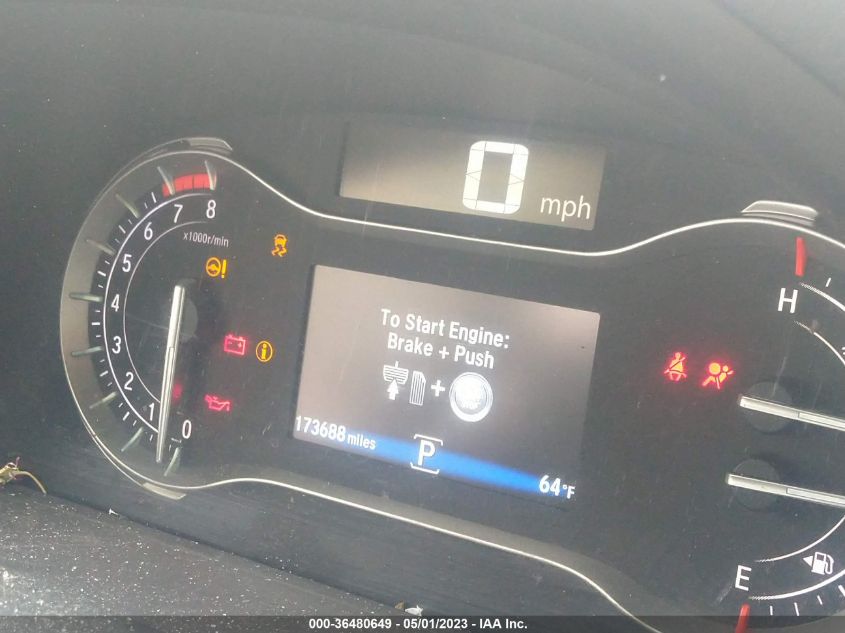 2016 HONDA PILOT EX - 5FNYF5H3XGB008843