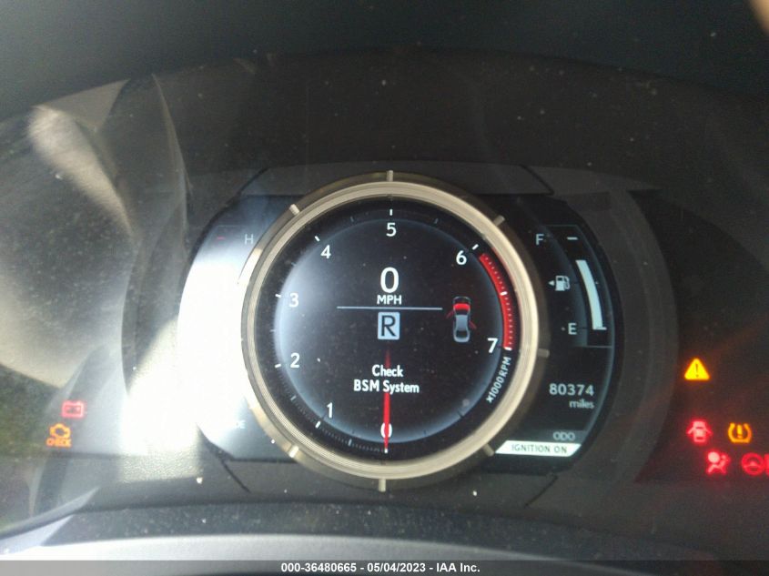 2016 LEXUS IS 200T - JTHBA1D23G5036669
