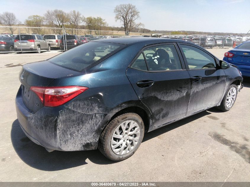 2017 TOYOTA COROLLA LE - 2T1BURHEXHC824221