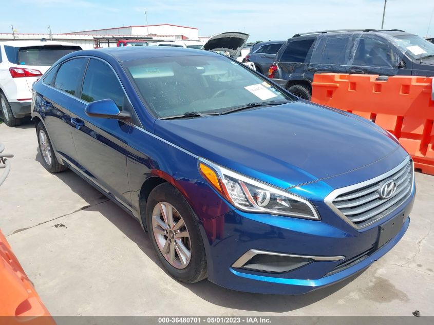 2017 HYUNDAI SONATA SE - 5NPE24AF0HH443726