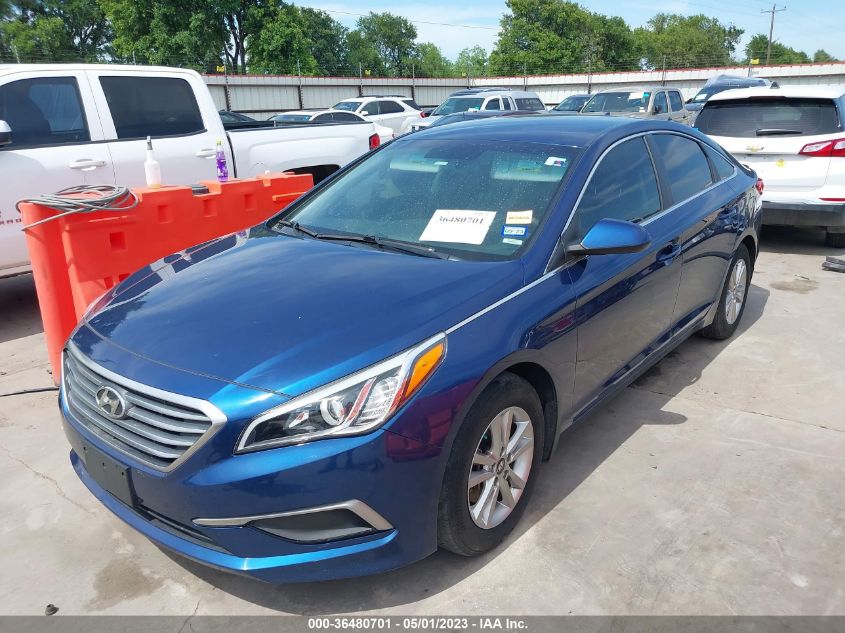 2017 HYUNDAI SONATA SE - 5NPE24AF0HH443726