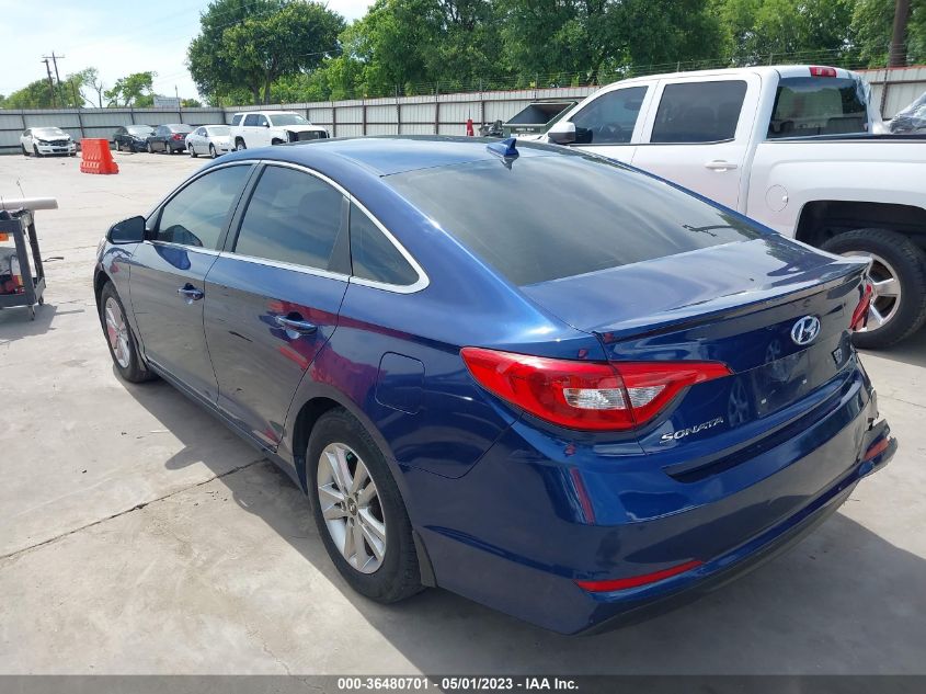 2017 HYUNDAI SONATA SE - 5NPE24AF0HH443726